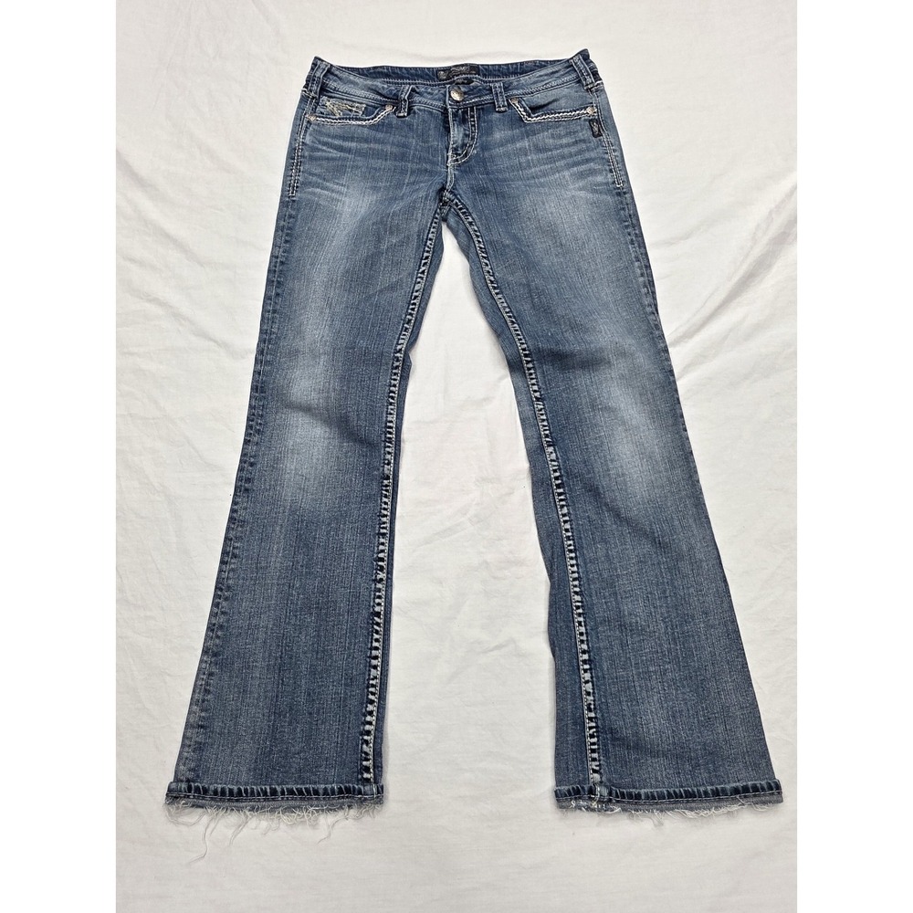 Silver Jeans Co. Women's Aiko Bootcut Light Wash Jeans Size W31/L35